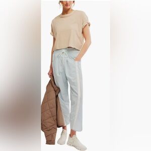 Free People Champ Is Here Pants In Arctic Snow size M